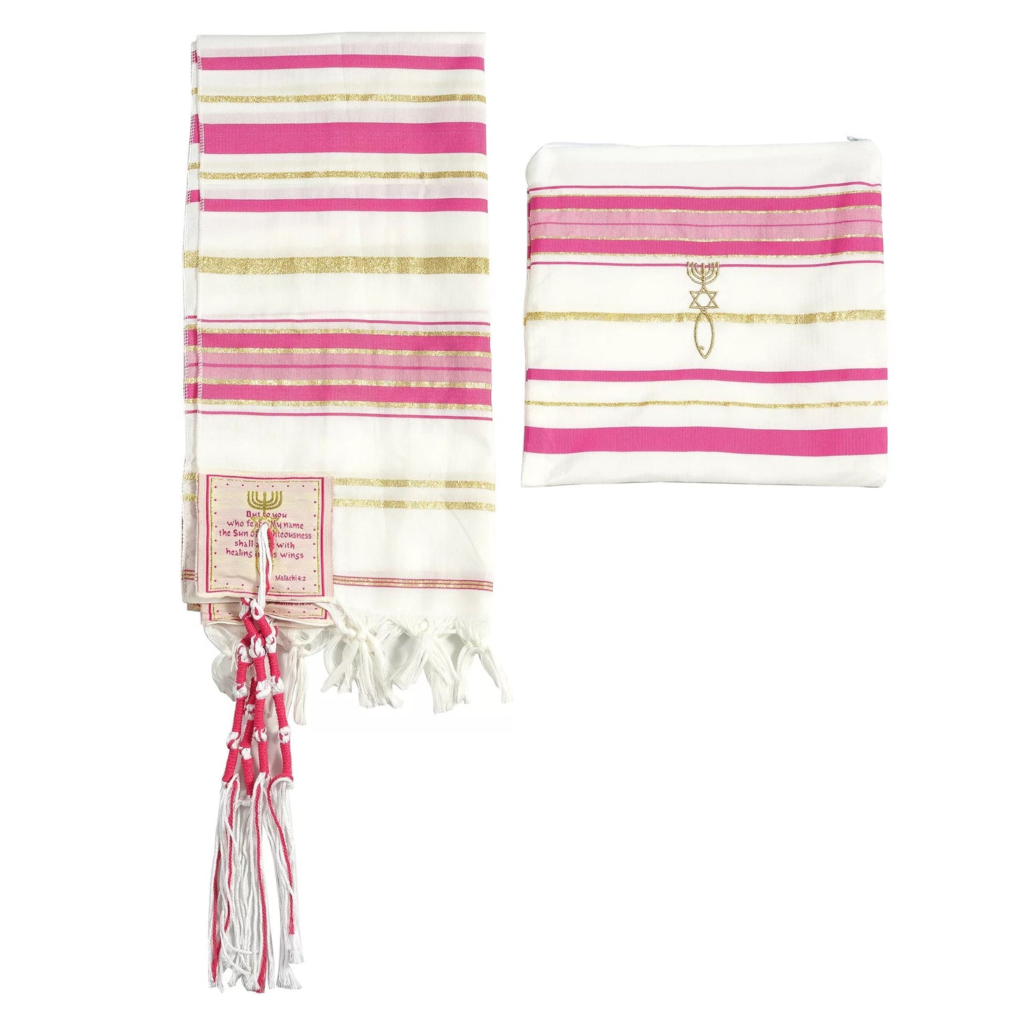 Fuchsia Prayer Shawl